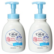 Biore 蜜妮 泡沫沐浴乳, 600ml, 2瓶