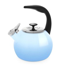 chantal 搪瓷鋼質 Heath 茶壺茶壺 1.9L, 淡化冰藍色