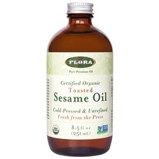 FLORA 芝麻油, 1個, 251ml