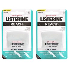 LISTERINE 李施德霖 酷涼薄荷牙線 50.2m, 2個, 1個裝