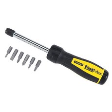 STANLEY TOOLS 棘輪螺絲起子+替換頭組, 1個