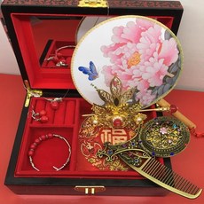 百麗的店 媽祖娘娘/註生娘娘 胭脂水粉敬獻套組 拜拜用品 祭祀祈福, 1個