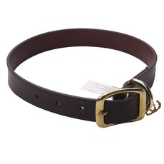 Coastal pet products inc. Circle T Latigo皮革狗項圈, 1個, 55.9cm 1入