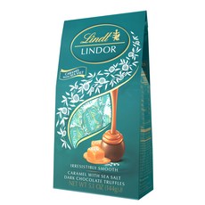 Lindt 瑞士蓮 焦糖海鹽黑巧克力松露, 1盒, 144g