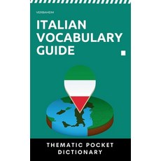 (英文圖書) Italian Vocabulary Guide: Thematic Pocket Dictionary 平裝版, Independently Published, 英文