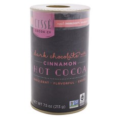 Cisse Cocoa Co 黑巧克力熱可可肉桂香沖泡粉, 1個, 213克