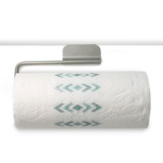 SPECTRUM Euro 櫥櫃廚房毛巾架 15.2 cm H x 30.5 W x 5.1 cm D, 1個, 緞面鎳