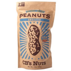 無鹽花生, 340克, 1個