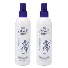 KUMANO 熊野油脂 麗白 薏仁保濕化妝水噴霧, 2個, 250ml