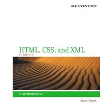(英文圖書) New Perspectives on Html Css and XML Comprehensive 平裝版, Cengage Learning, 英文