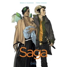 (英文圖書) Saga Volume 1 平裝版, Image Comics, 英文