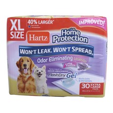 Hartz Home Protection Deodorant 薰衣草狗馬桶墊 XL, 1組, 30入
