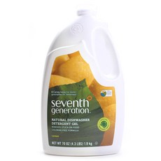 Seventh GENERATION 檸檬香洗碗機用洗碗劑, 1個, 1.9kg