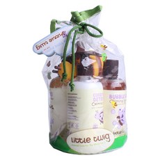 Little twig 兒童薰衣草舒緩沐浴露5件組, 1組