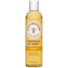 BURT'S BEES 孩童洗髮&沐浴露, 1瓶, 235ml