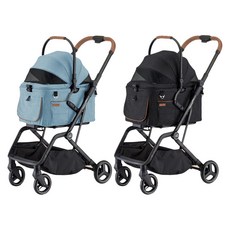 寵物推車旅行者P3經典款 輕便透氣寵物外出推車 舒適寵物旅行車 寵物散步車, 經典灰