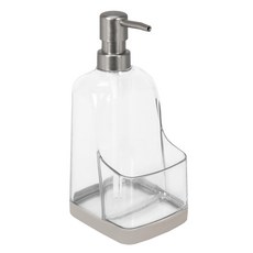 SPECTRUM Diversified Designs Kora肥皂泵&海綿架洗碗刷架, 1個, 淺褐色的