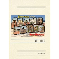 (英文圖書) Vintage Lined Notebook Greetings from Alamogordo New Mexico 平裝版, Found Image Press, 英文