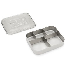Bits Kits零食容器 一般便當盒 5格, 1個, 不銹鋼