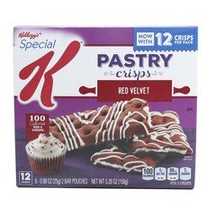 Kellogg's 家樂氏 酥脆糕點 紅絲絨口味, 1盒, 150g