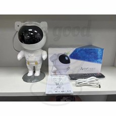 太空人造型星空投影儀, 太空人投影燈-站姿版-定時款