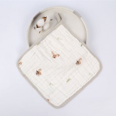 台灣現貨 嬰兒紗布毛巾 新生兒洗臉巾 小方巾 柔軟親膚 吸水速乾