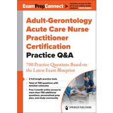 (英文圖書) Adult-Gerontology Acute Care Nurse Practitioner Certification Practice Q&A: 700 Practice Ques... 平裝版, Springer Publishing Company, 英文