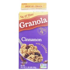 SWEETHOME farm 肉桂葡萄乾麥片, 1個, 582克