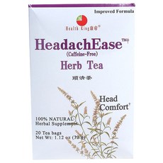 Health King 無咖啡因提神涼茶茶包, 20件, 1.6克