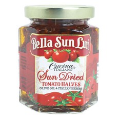 Bella Sun Luci 曬乾番茄半罐裝橄欖油和義大利香草, 1個, 184克