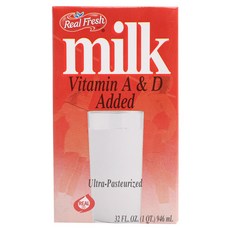 Real Fresh 牛奶維生素 A 和 D, 946ml, 1瓶
