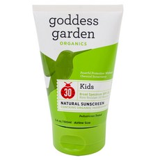 goddess garden 嬰幼兒防曬乳 SPF 30, 1瓶, 100ml