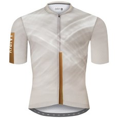 BAISKY百士奇自行車男款空力短車衣 飄渺 褐