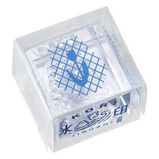 KING JIM HITOTOKI 冰塊水晶印章 鬱金香 22mm, 1個, 不適用