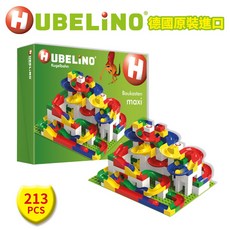 HUBELiNO 軌道積木組合 213PCS, 詳見包裝