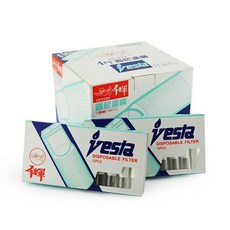 Vesta千輝香菸濾嘴 - 有效過濾焦油，獨立包裝，衛生方便, 長款, 1個