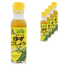 KitagawamuraYuzuKingdom 濃柚子胡椒甘醋, 5個, 130g