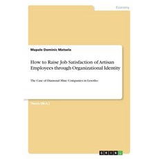 (英文圖書) How to Raise Job Satisfaction of Artisan Employees through Organizational Identity: The Case ... 平裝版, Grin Verlag, 英文