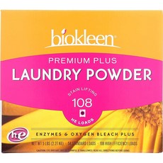 biokleen 酵素含氧漂白洗衣粉, 1盒, 2.27kg