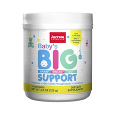 Jarrow Big Support 兒童乳酸菌發展配方, 1個, 123g