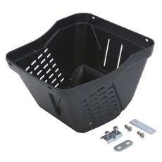CTB塑膠自行車籃 STD, 1個, 黑色
