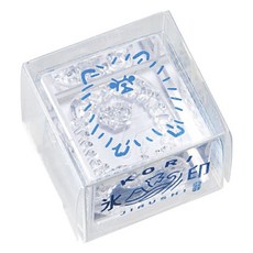 KING JIM HITOTOKI 冰塊水晶印章 博美 22mm, 1個, 不適用