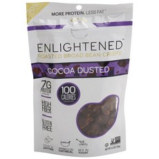 ENLIGHTENED 烤蠶豆酥 巧克力口味, 1包, 128g