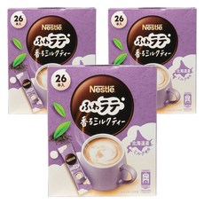 Nestle 雀巢 綿密拿鐵即溶咖啡隨行包 香醇奶茶風味, 3盒, 26條