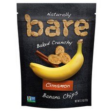 bare 無麩質烘焙肉桂香蕉脆片, 1包, 77g