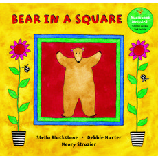 (英文圖書)Bear in a Square Board Books, Barefoot Books, 英文, 硬頁書