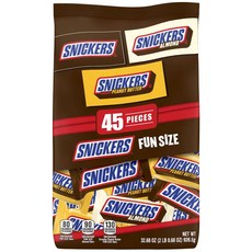 士力架SNICKERS 巧克力45入, 1個, 926.5g