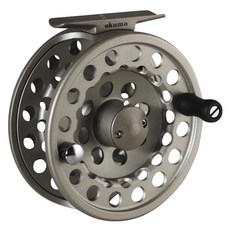 okuma SLV模具鑄鋁飛機, 黑色的, SLV-45