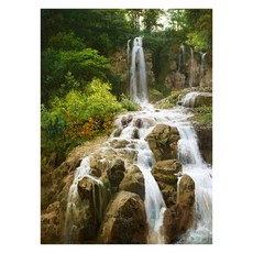 春水長流手繪油畫 60 90cm(VF-67), 詳見包裝