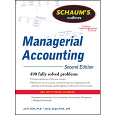 Schaum's Outline of Managerial Accounting 平裝版, McGraw-Hill Education, 英文